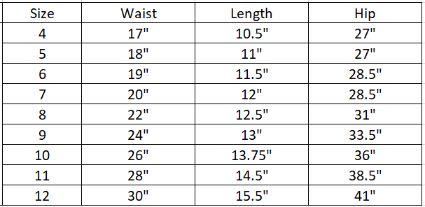 Size Guide